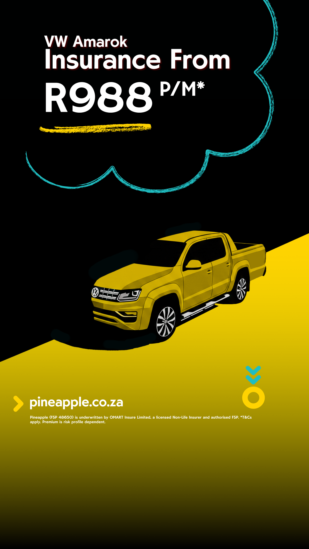 Pineapple Facebook ad