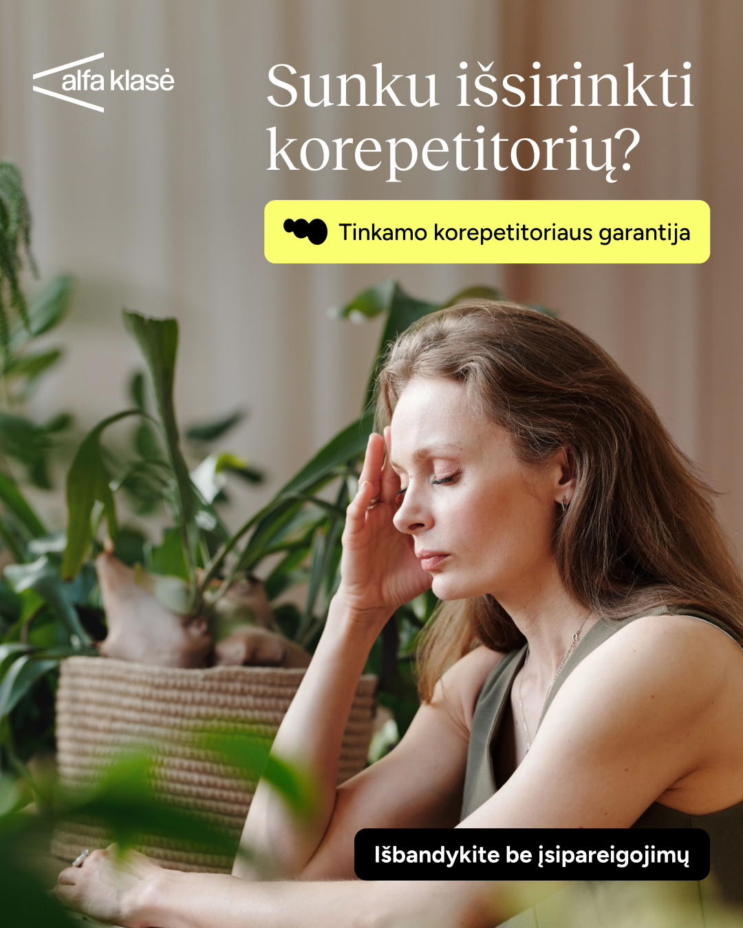 Alfa Klasė Facebook ad