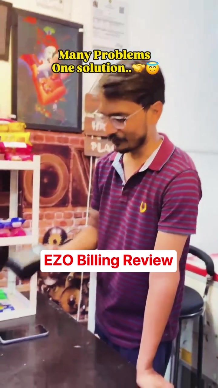 EZOBooks Facebook ad: Best Billing Machine for Food Business