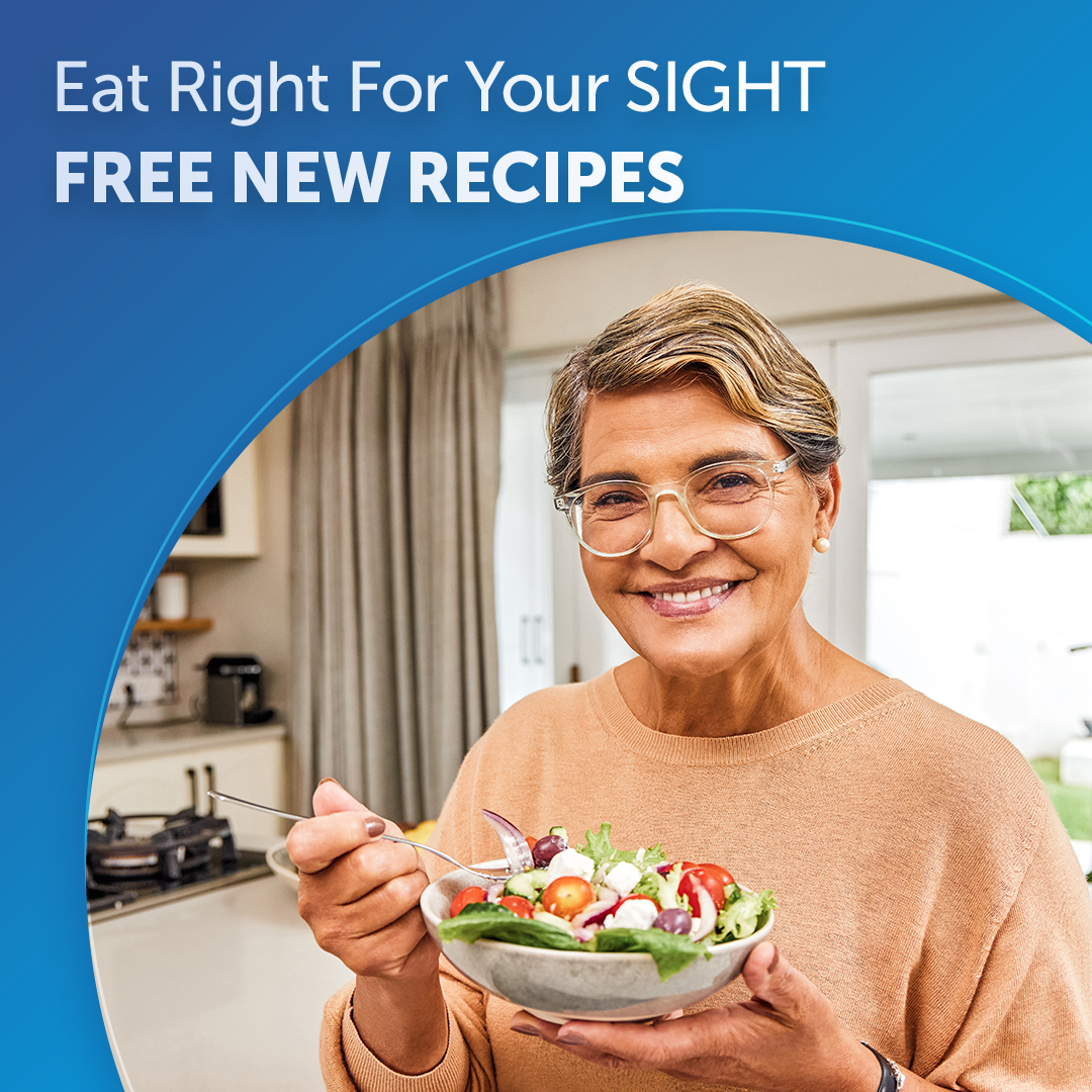 Macular Degeneration Research Facebook ad: Get Macular Degeneration Recipes & Information