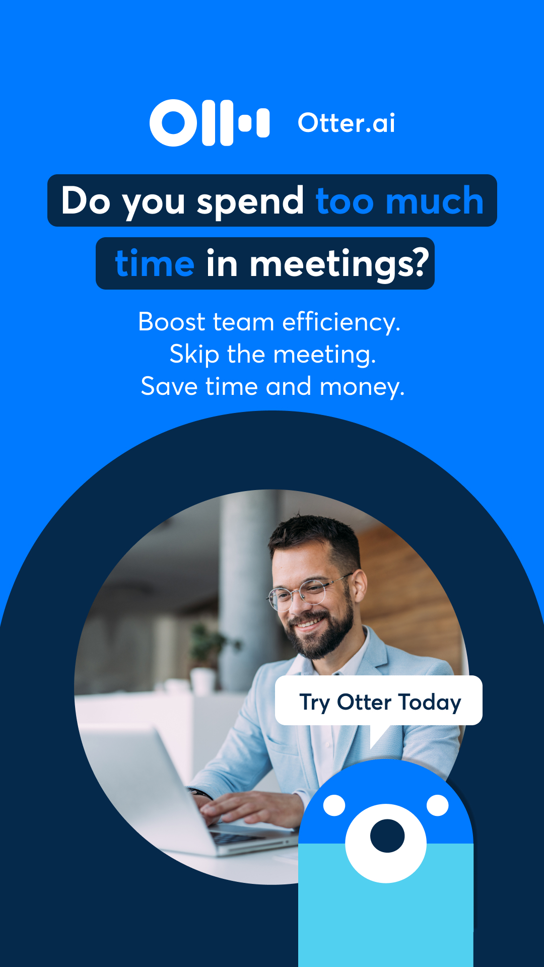 Otter.ai - AI Meeting Agent Facebook ad