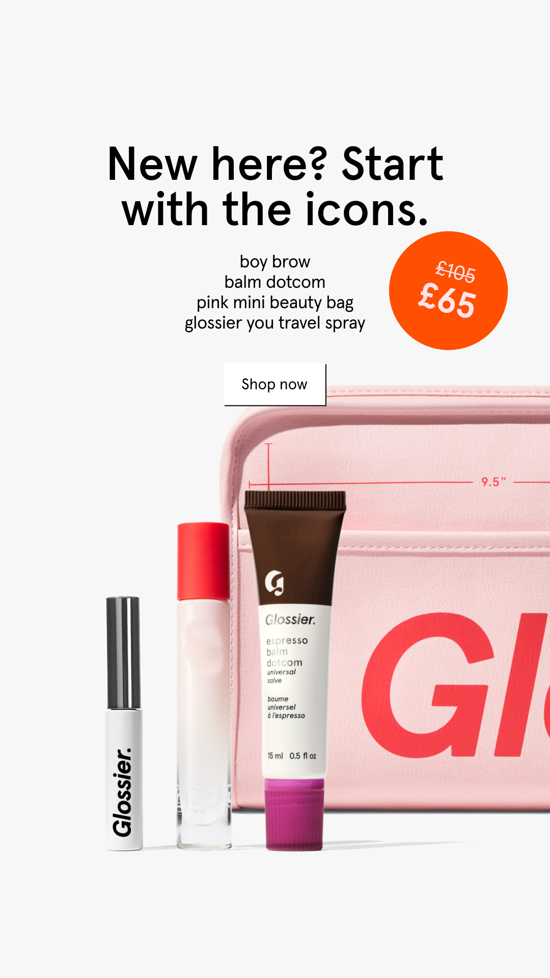 Glossier Facebook ad