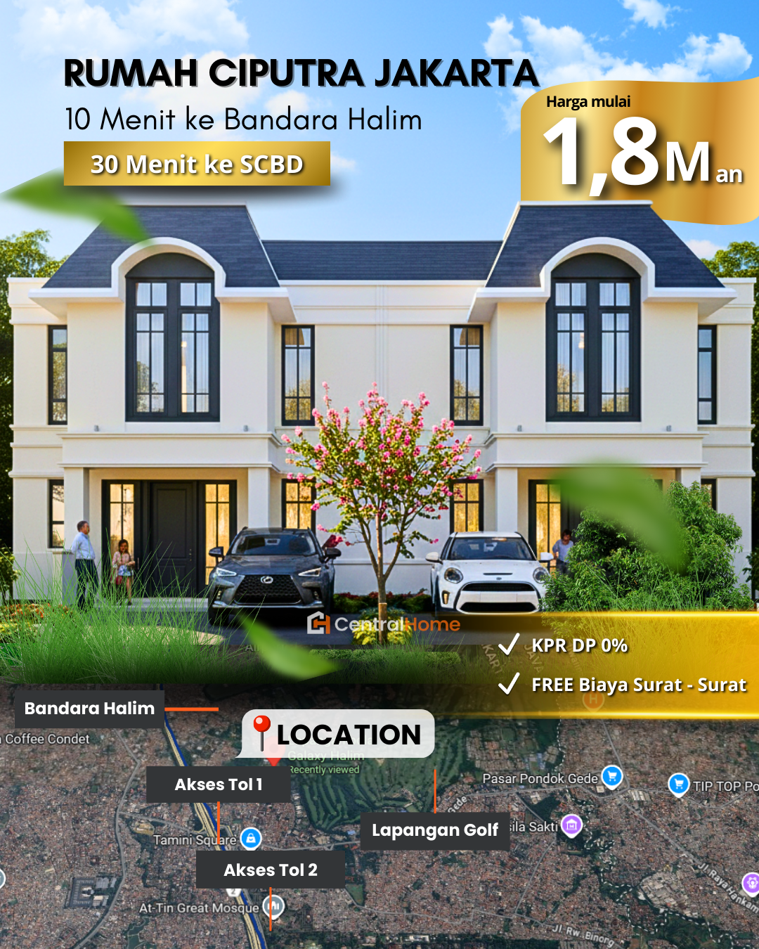 Central Home Facebook ad from Mar 10, 2026