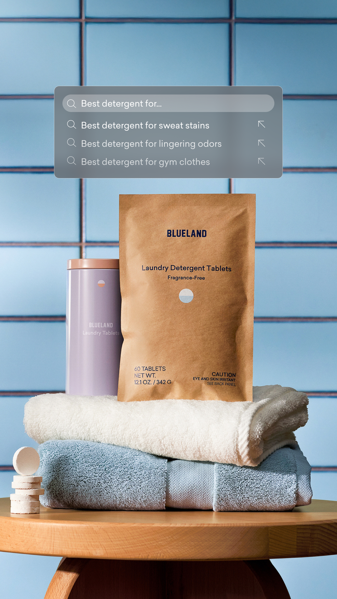 Blueland Facebook ad