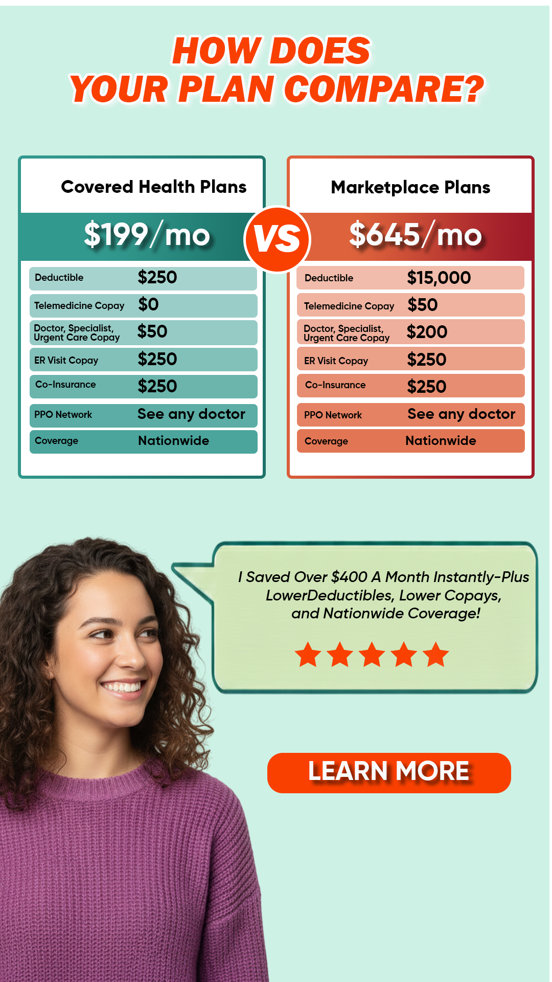 Romero Insurance Facebook ad