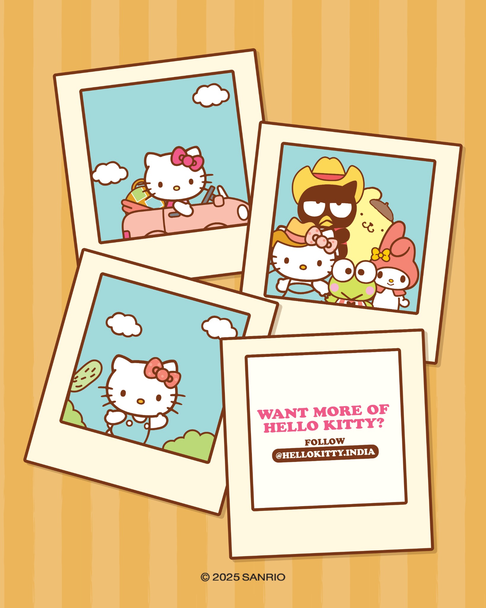 Hello Kitty India Facebook ad