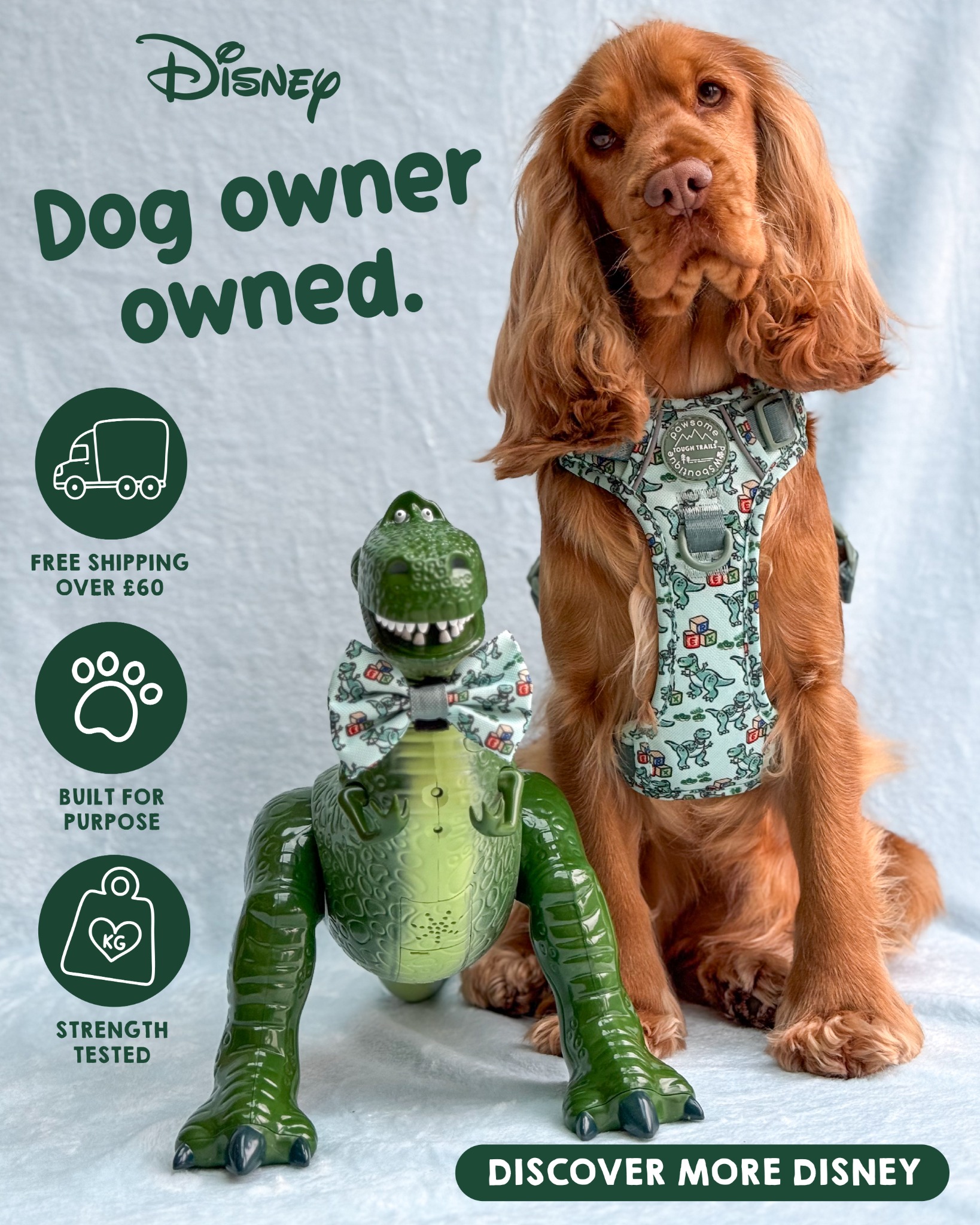 Pawsome Paws Boutique Facebook ad: Made for dog mums.