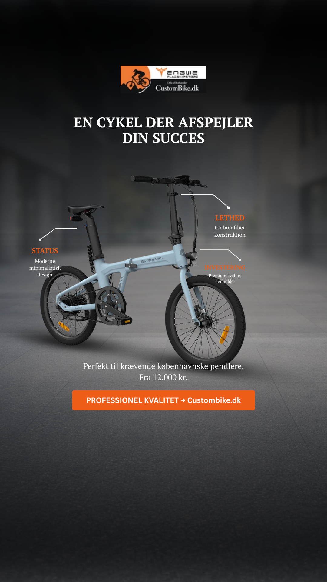 Custombike Facebook ad