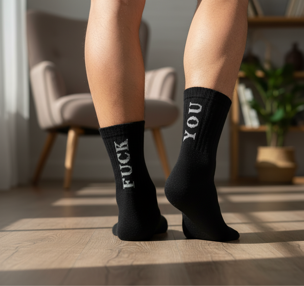 Gym socks Jivaachi Facebook ad: From customized initials to trendy designs Jivaachi got…