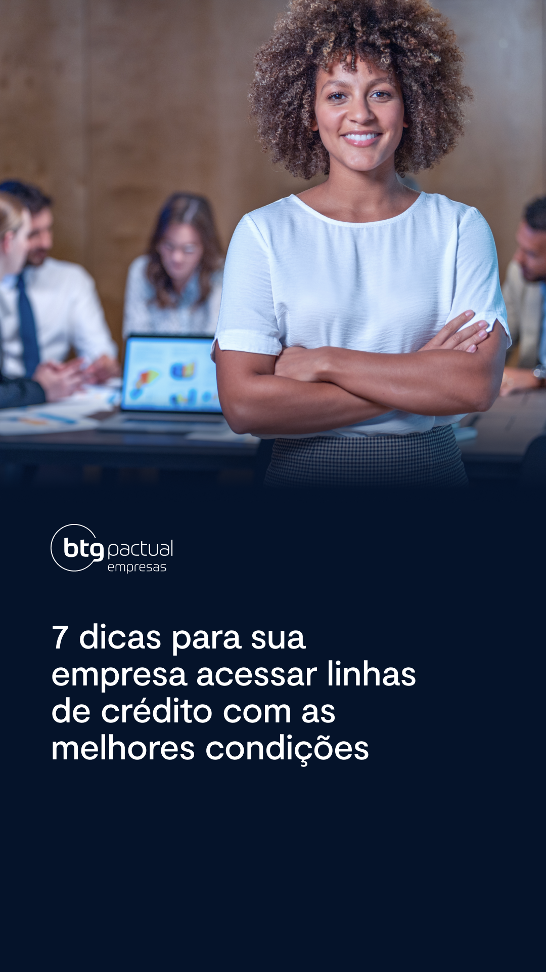 BTG Pactual Empresas Facebook ad