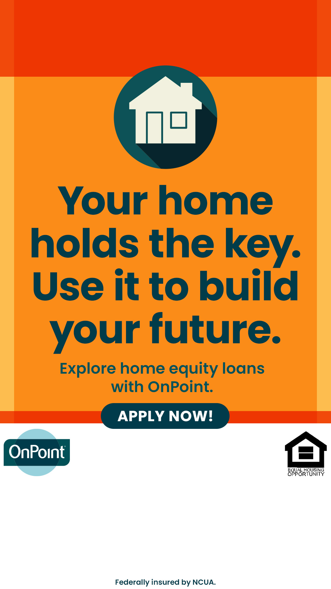OnPoint Community Credit Union Facebook ad: The Options and Flexibility You Need
