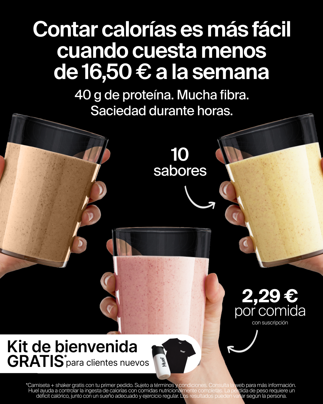 Huel Facebook ad