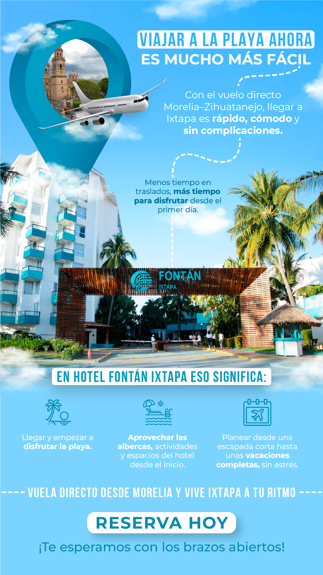 Hotel Fontan Ixtapa Facebook ad from Jan 12, 2026