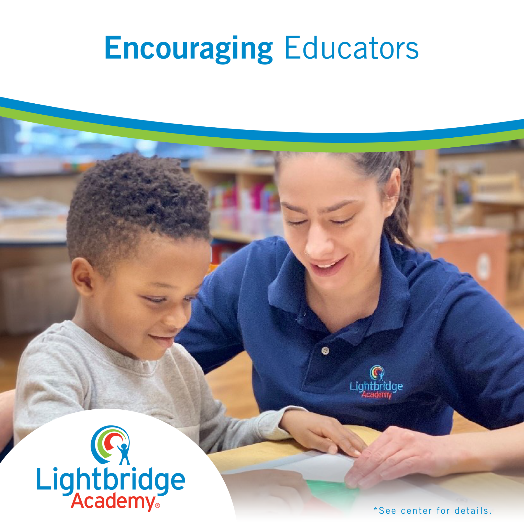 Lightbridge Academy Ramsey, MN Facebook ad: Our high-quality early education programs allow every child…
