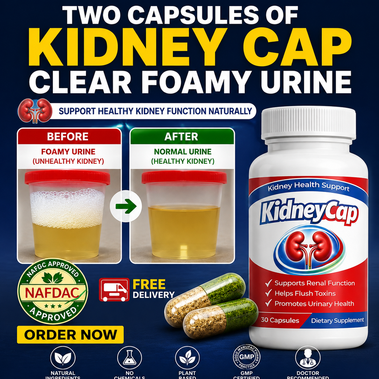 Wellness Hope Facebook ad: DON'T WAIT UNTIL YOUR KIDNEYS FORCE YOU TO PAY ATTENTION.PAY