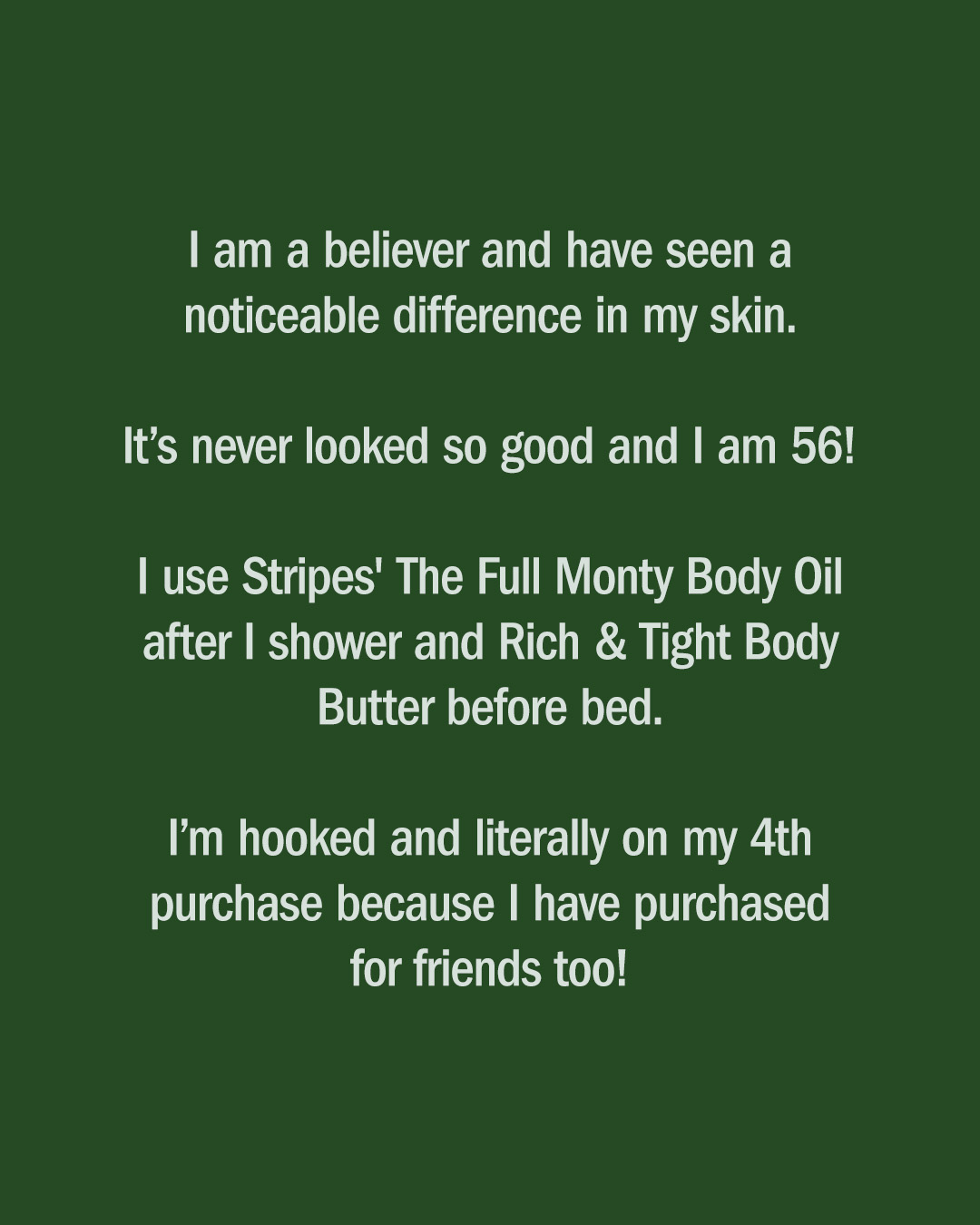 Stripes Beauty Facebook ad