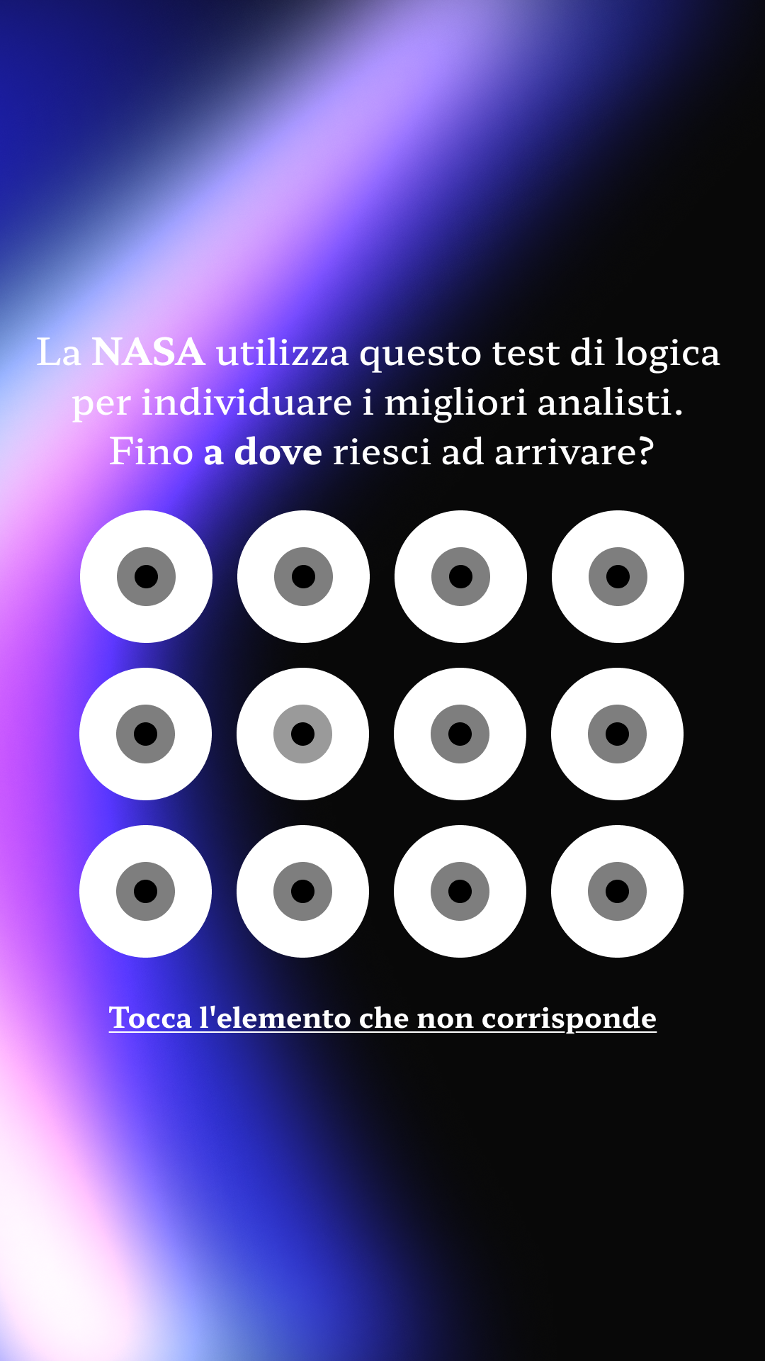 Test de Inteligencia Facebook ad