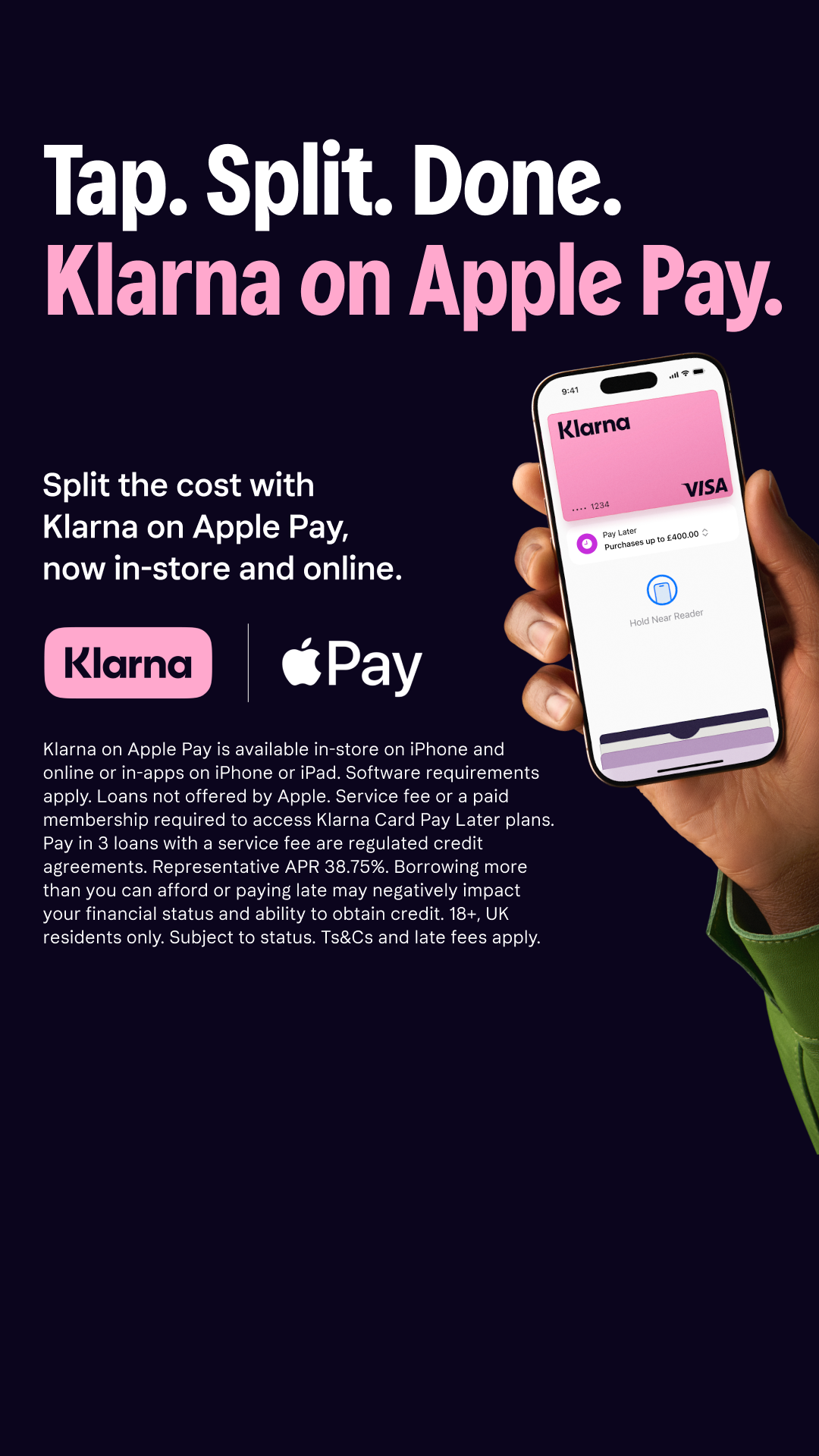 Klarna Facebook ad
