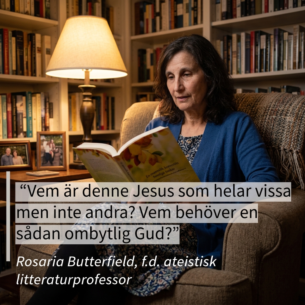 Timoteus Förlag AB Facebook ad: En osannolik konvertits hemliga tankar