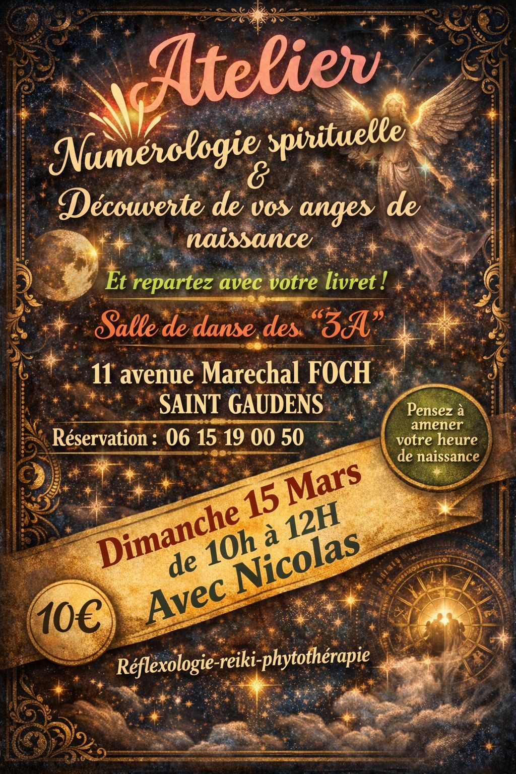 Reflexologie-neste Facebook ad: Venez decouvrir votre chemin de vie grace à…