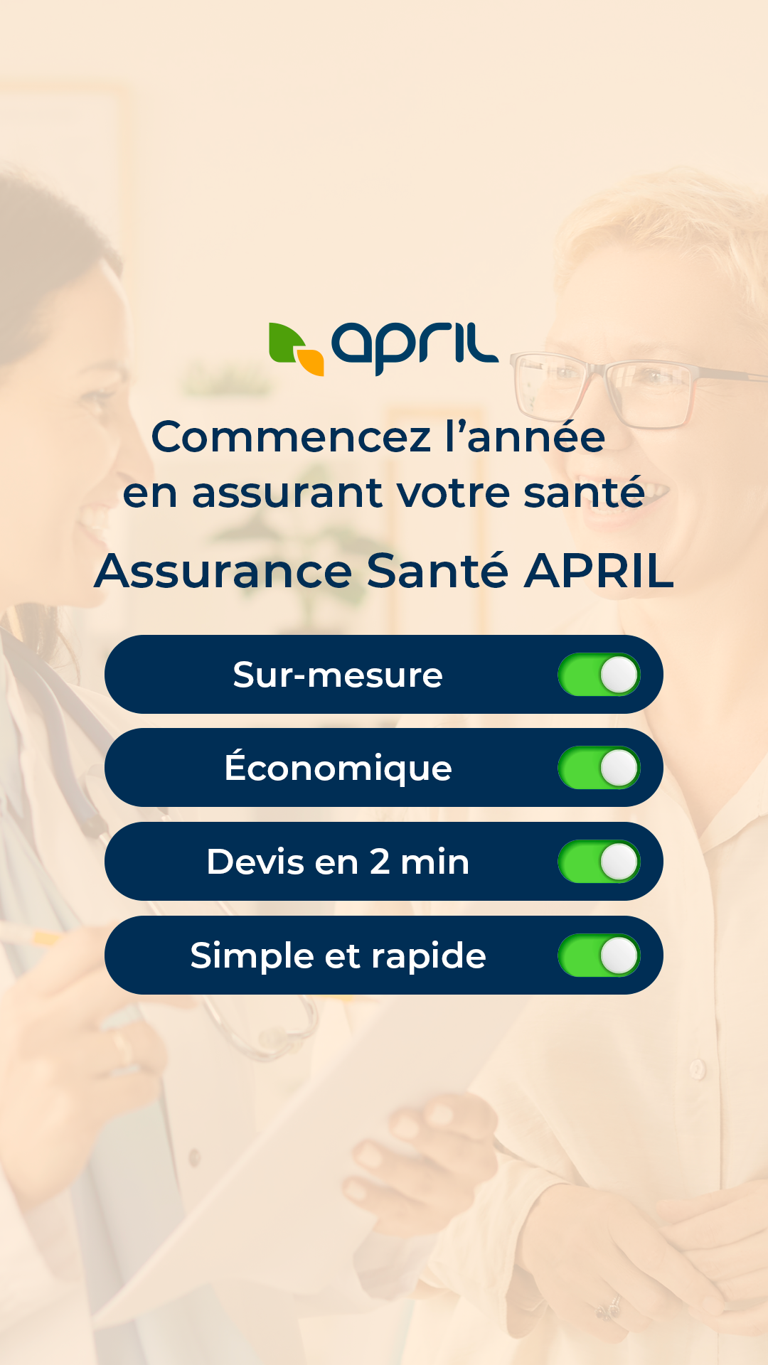 APRIL Facebook ad