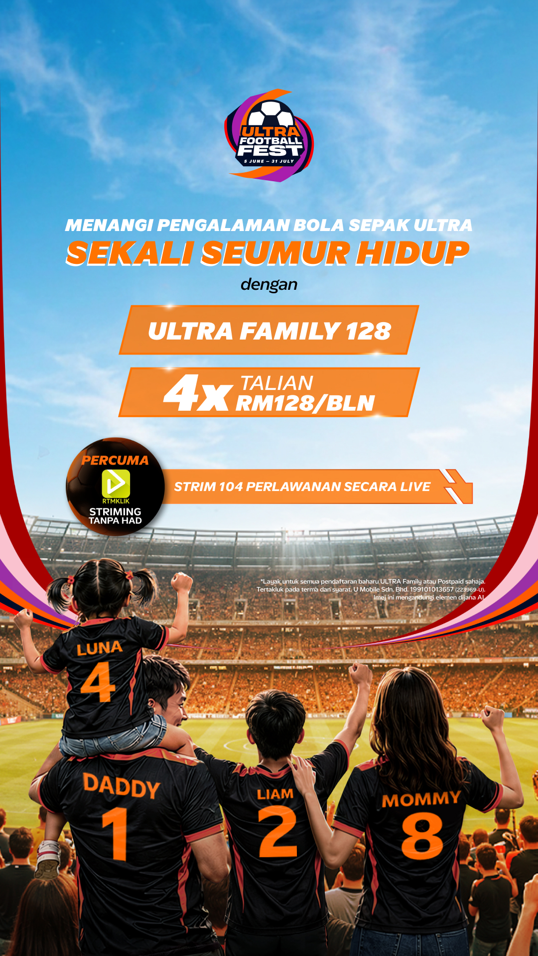 U Mobile Facebook ad