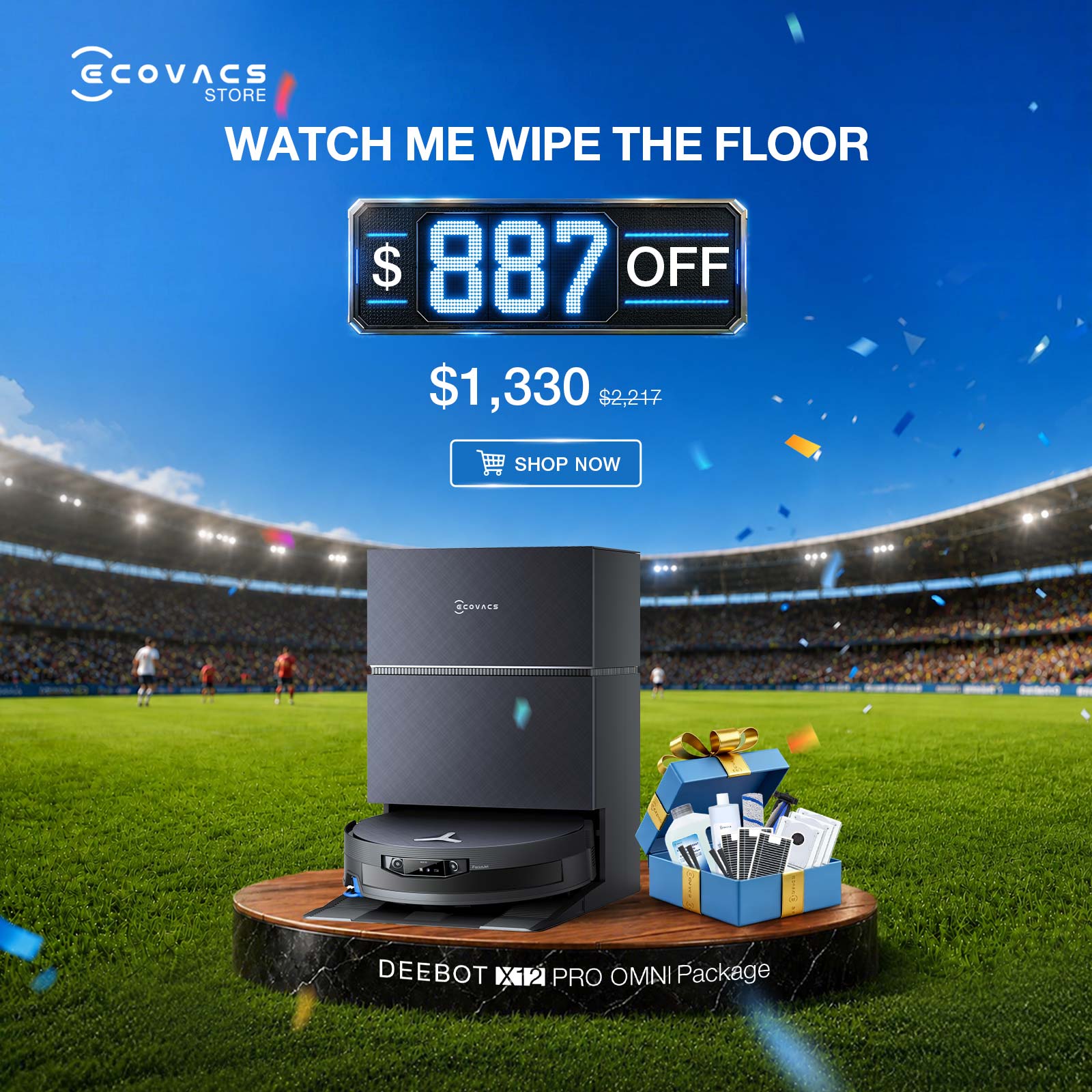 ECOVACS ROBOTICS Facebook ad