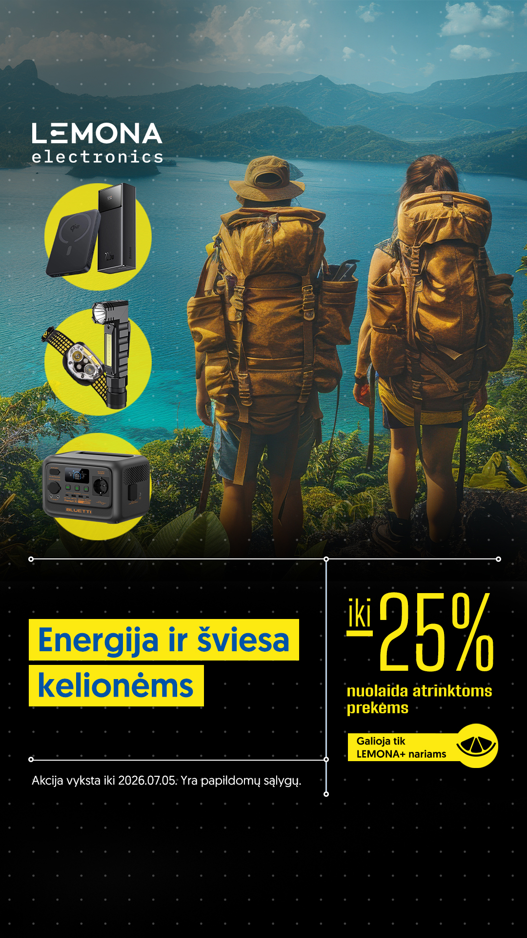 LEMONA electronics Facebook ad