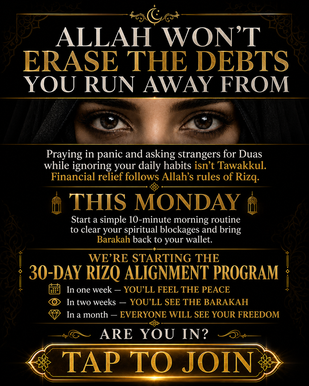 Imam Advice Daily Facebook ad