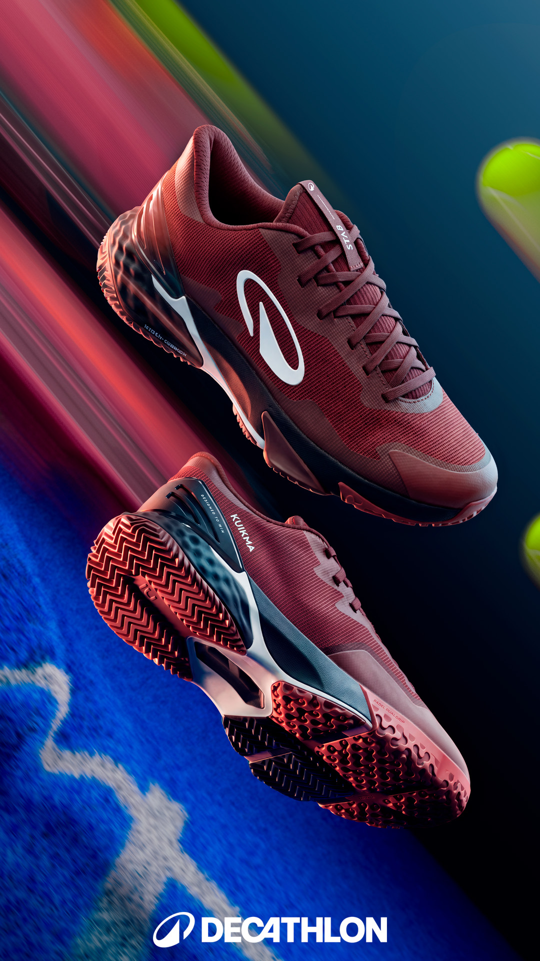 Kuikma Padel Facebook ad: Kuikma STAB: Nouveaux coloris, même stabilité