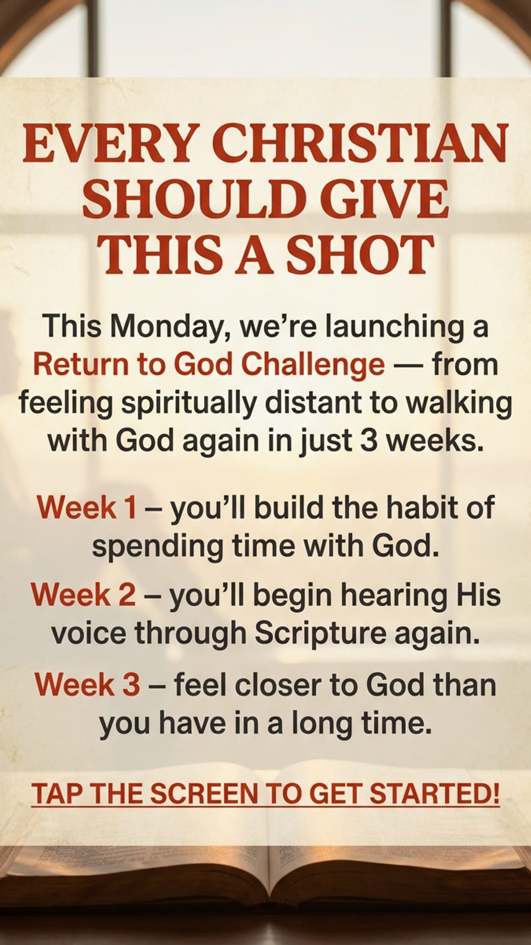Bible Chat Facebook ad