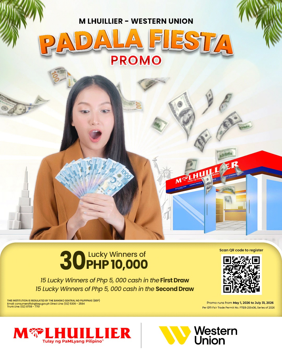 M Lhuillier Financial Services, Inc. Facebook ad