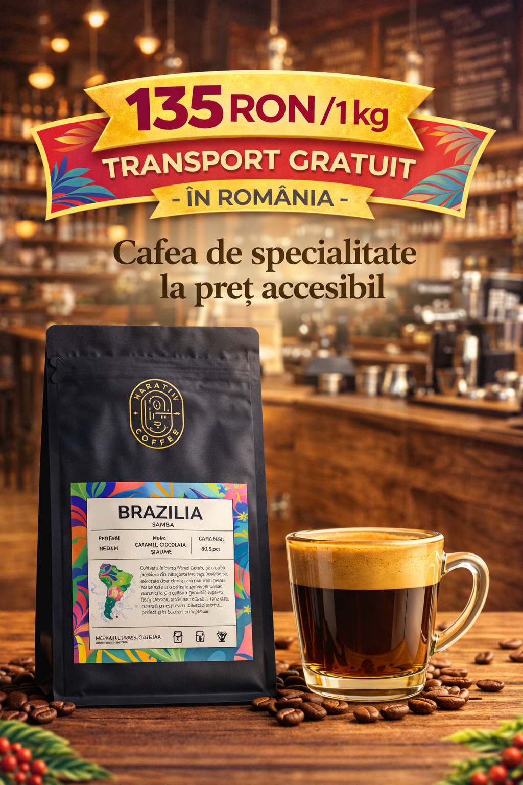 Narativ Specialty Coffee Facebook ad