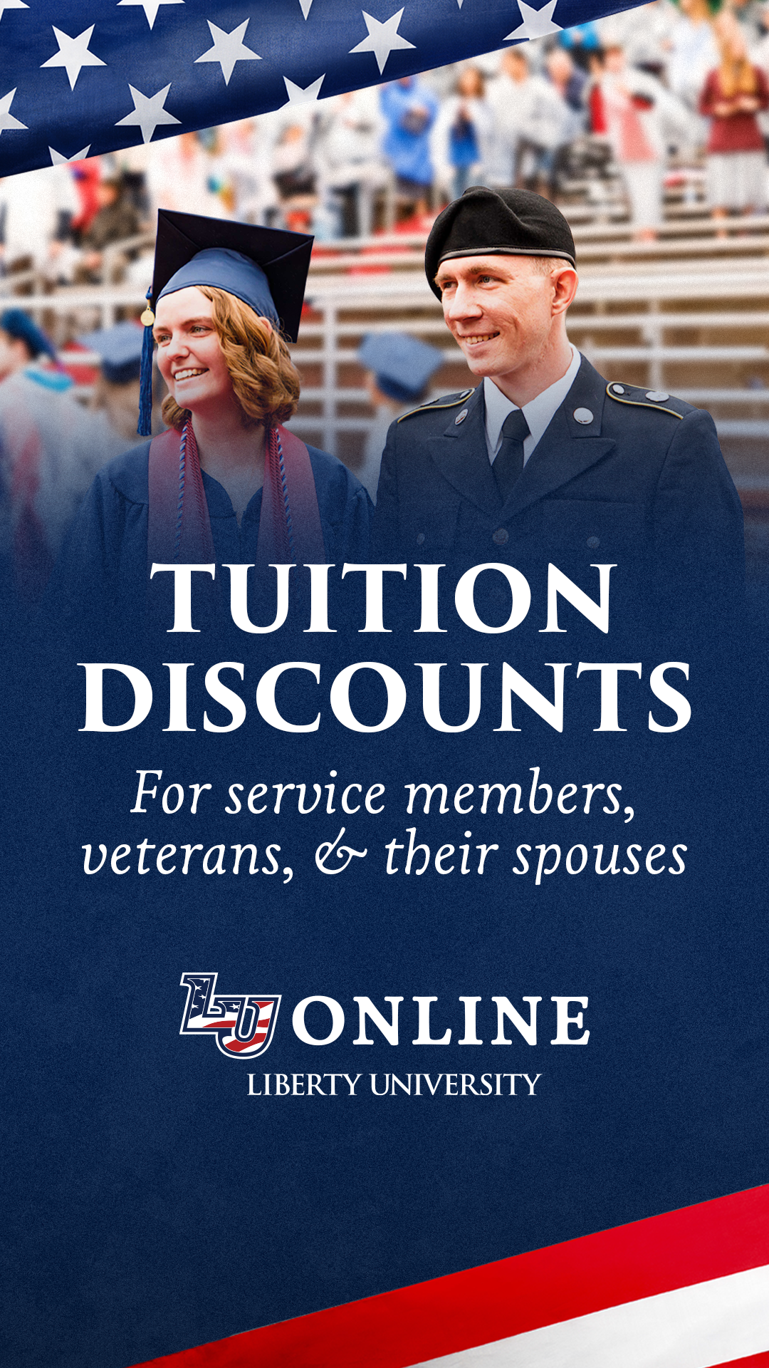 Liberty University Online Programs Facebook ad