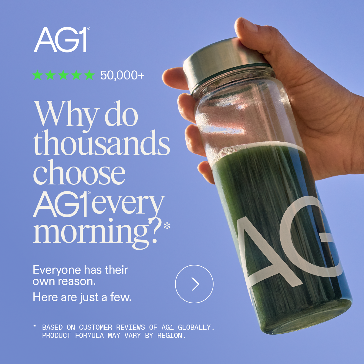 AG1 by Athletic Greens Facebook ad