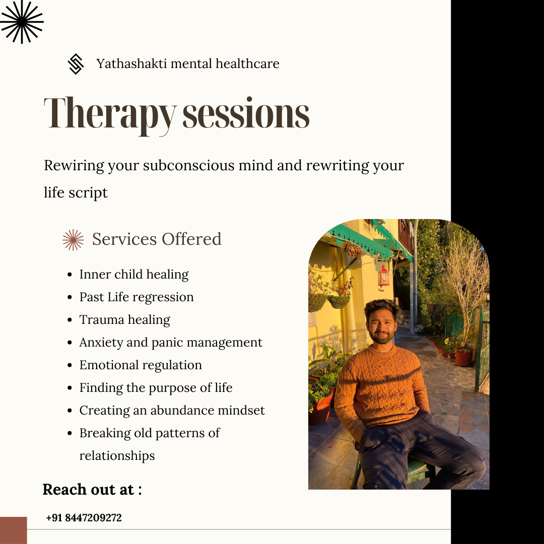 Therapy with Lakshya Facebook ad: Therapy for mental wellbeing