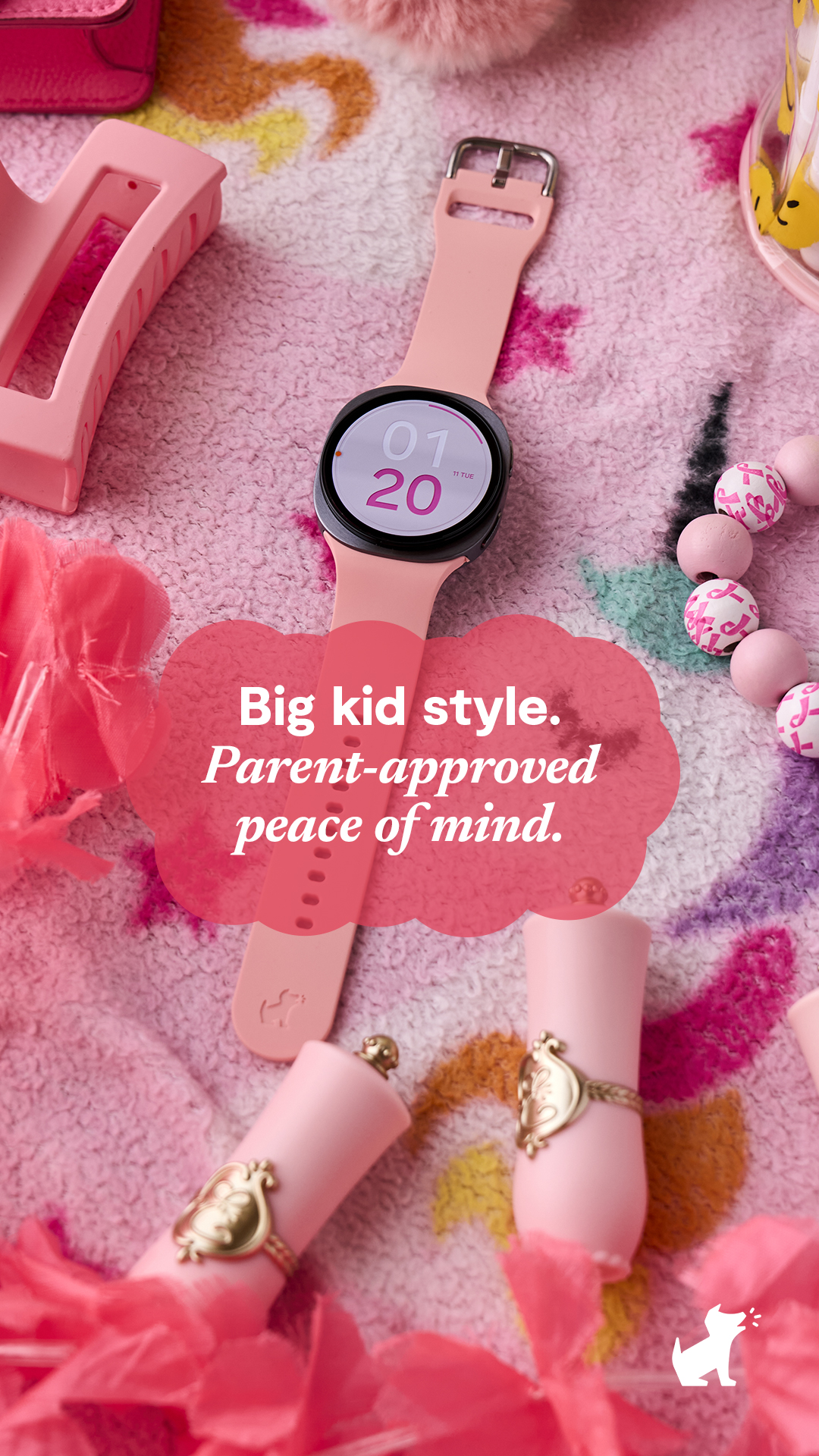 Bark - Parental Controls Facebook ad: Smart for Kids. Safe for Parents.