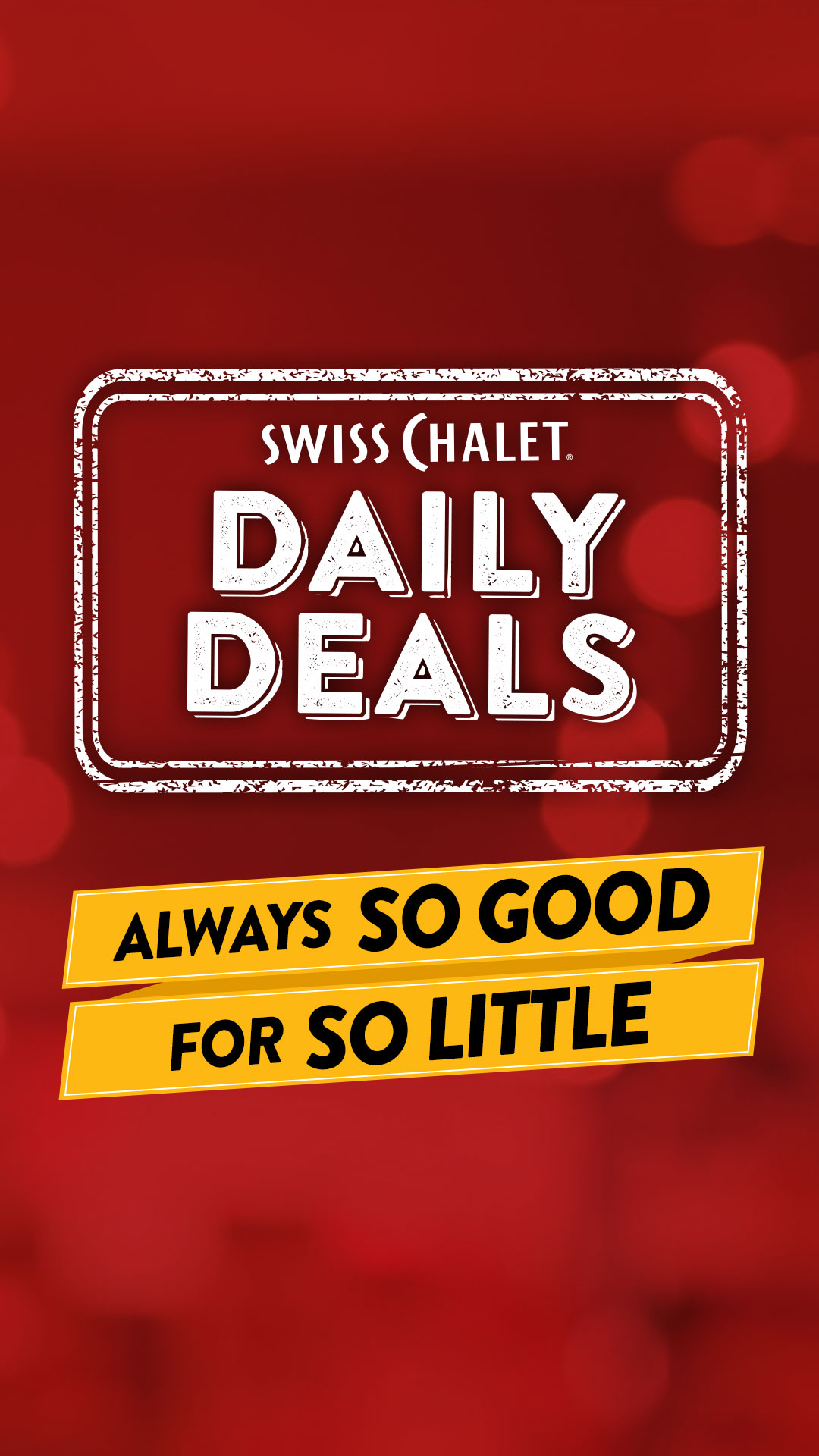 Swiss Chalet Facebook ad from Jun 28, 2026