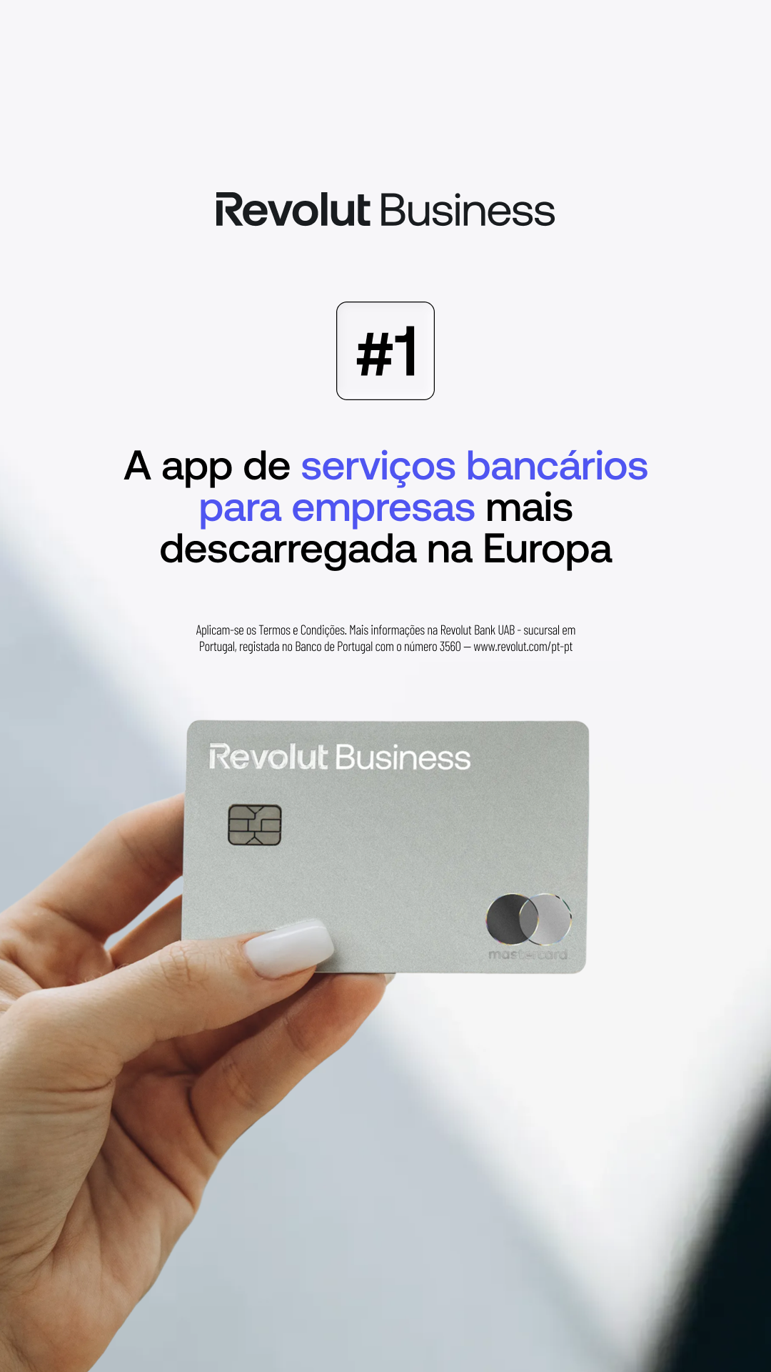 Revolut Business Facebook ad