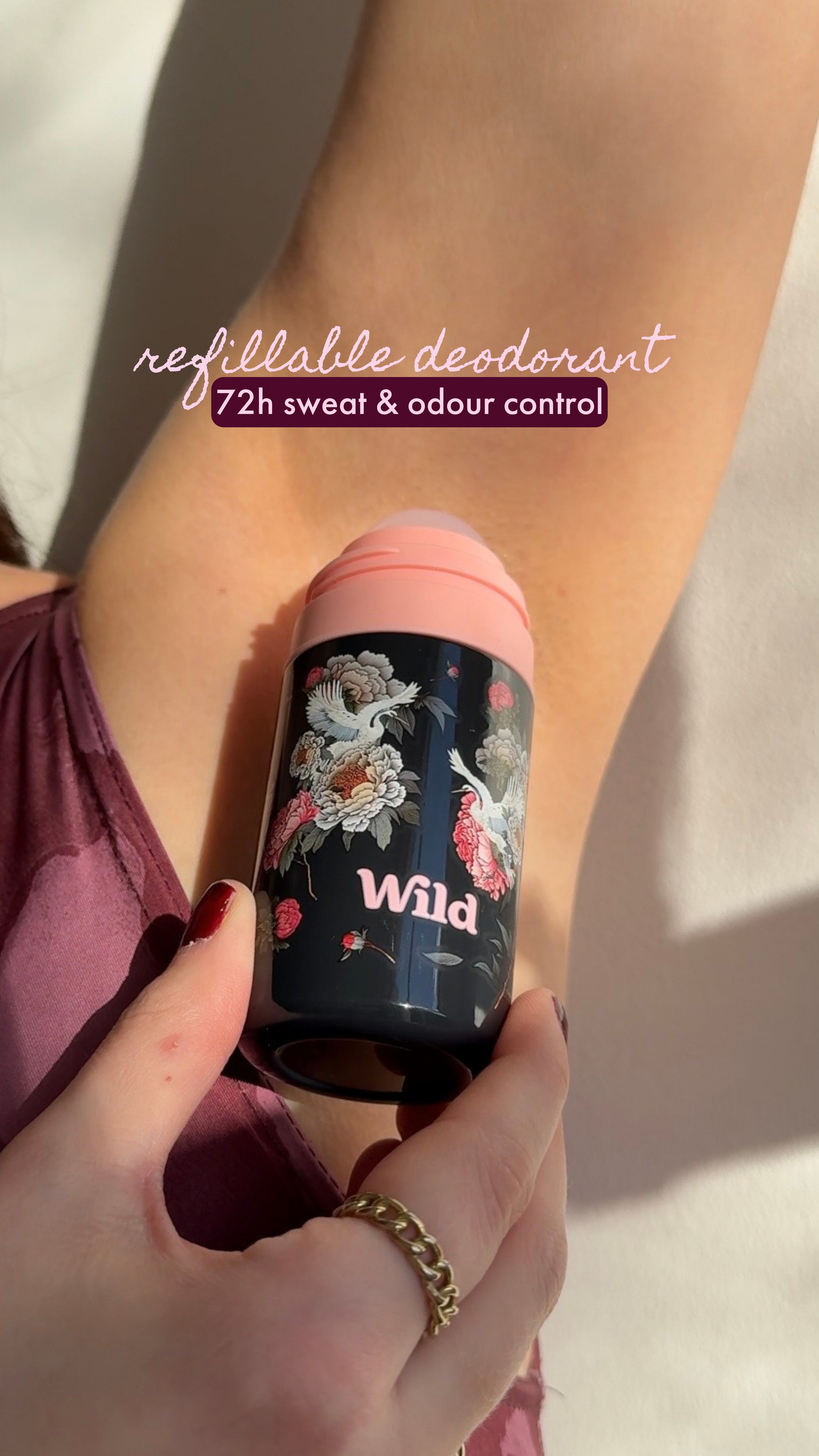 Wild Facebook ad: Elevate your everyday with Midnight Bloom
