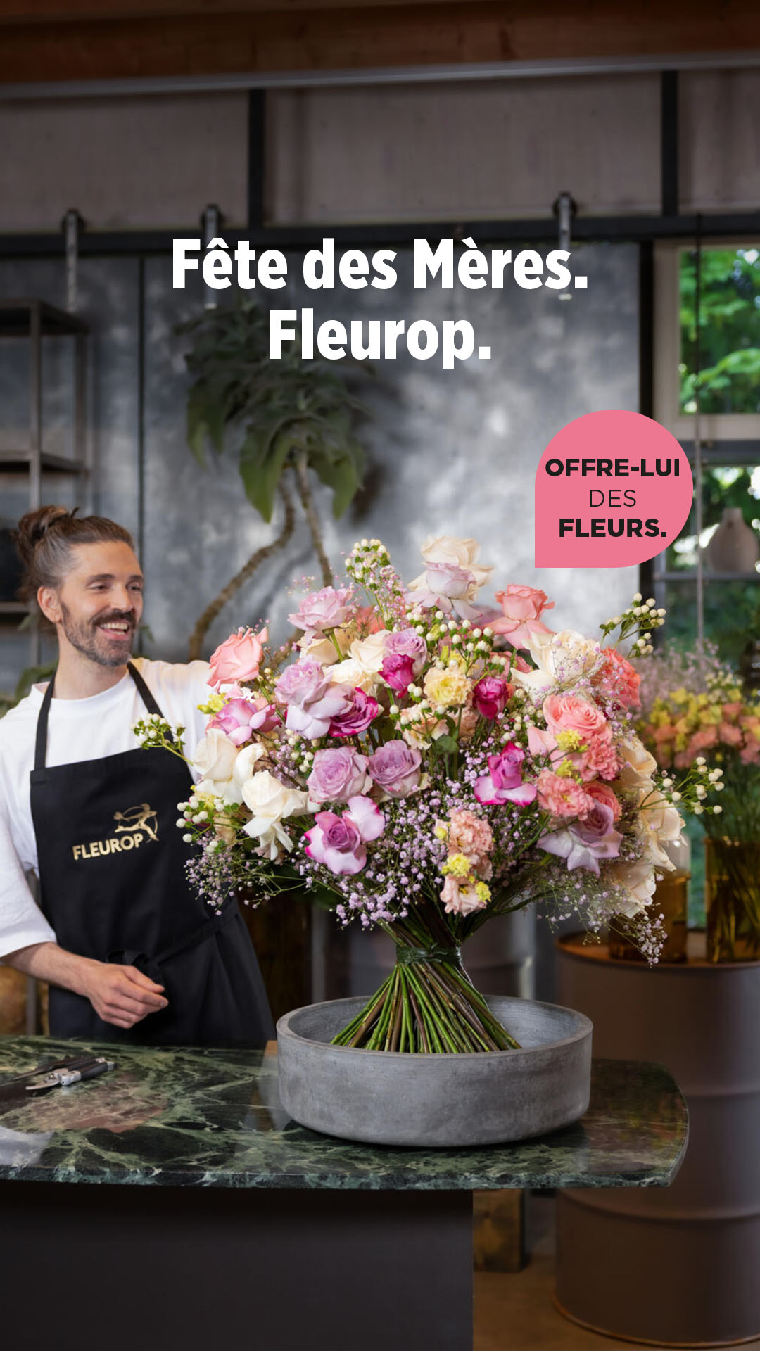 Fleurop.de Facebook ad