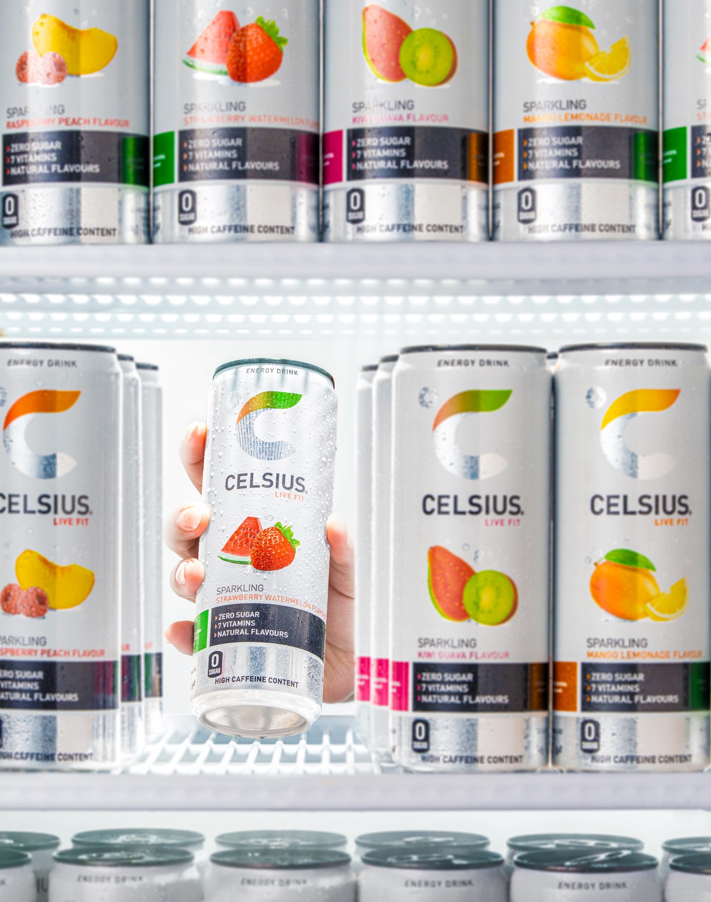 Celsiusuk Facebook ad: Which CELSIUS flavour are you reaching for?