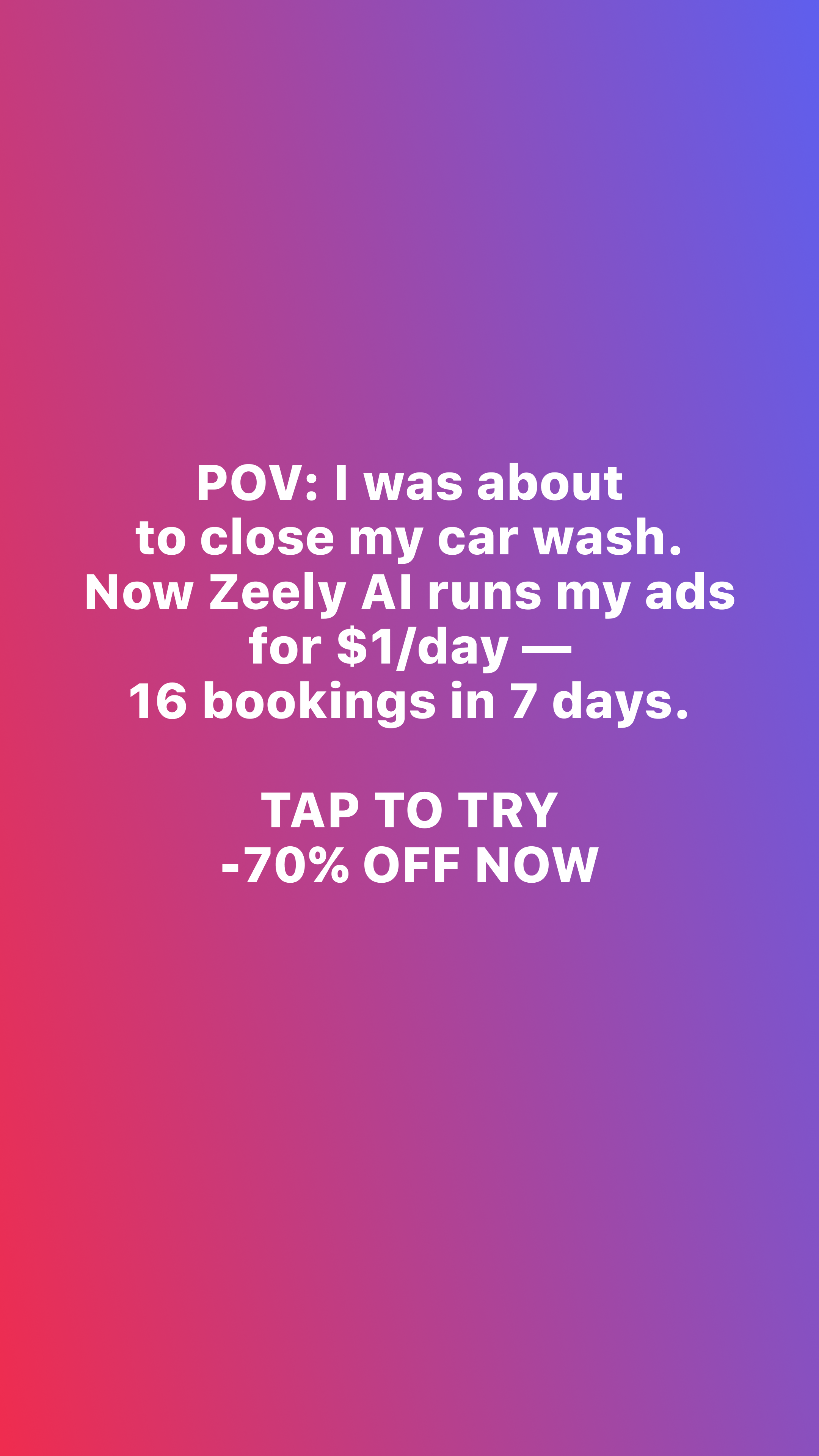 Zeely Facebook ad