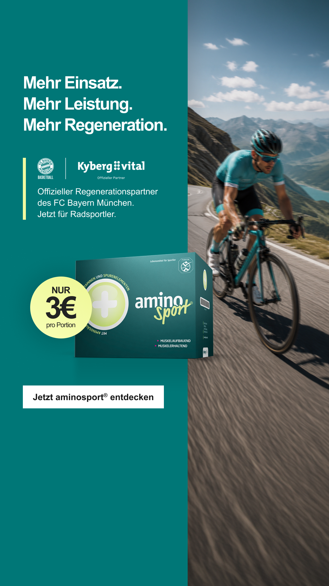 Kyberg Vital Facebook ad