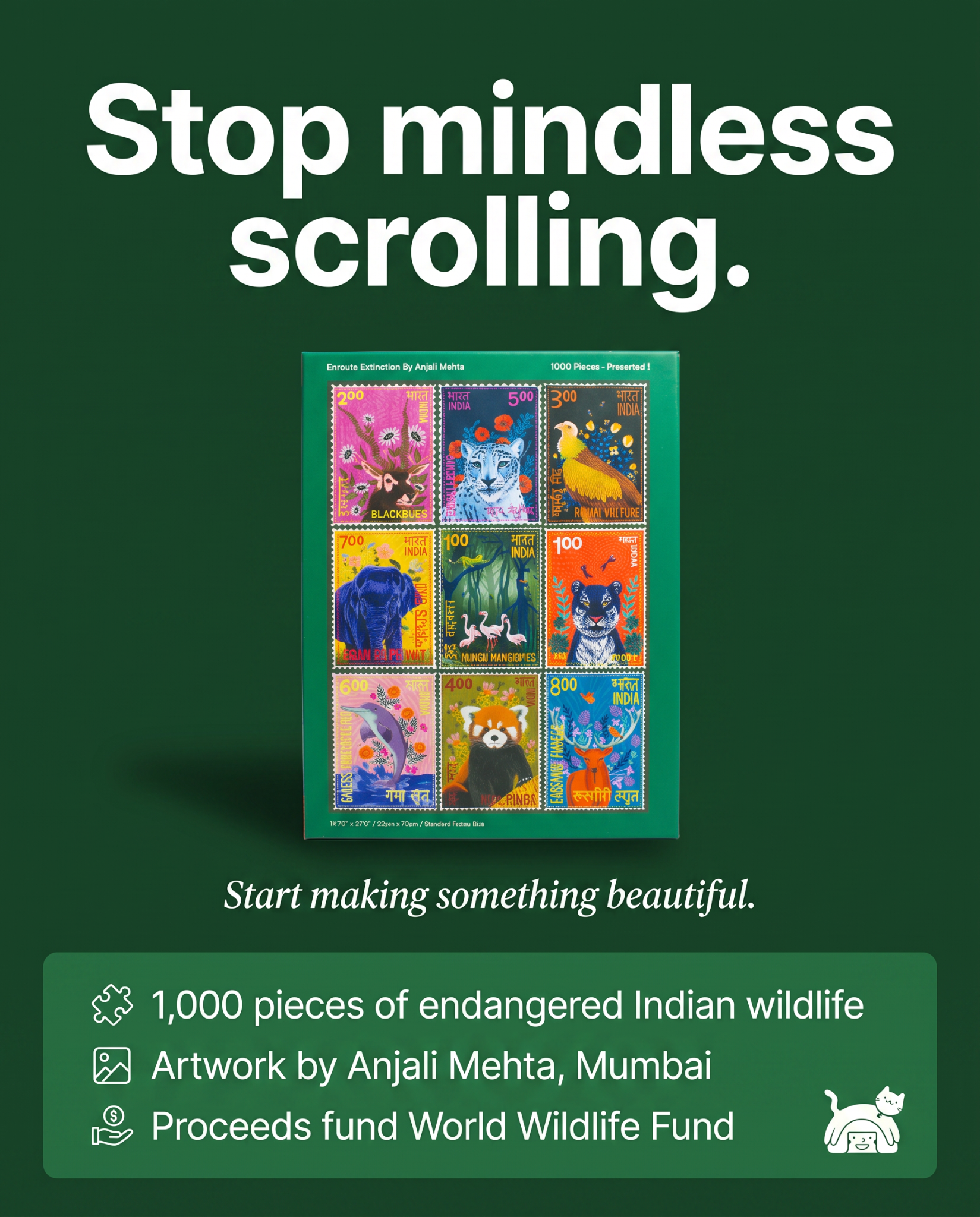 Good Fortune Puzzle Co Facebook ad