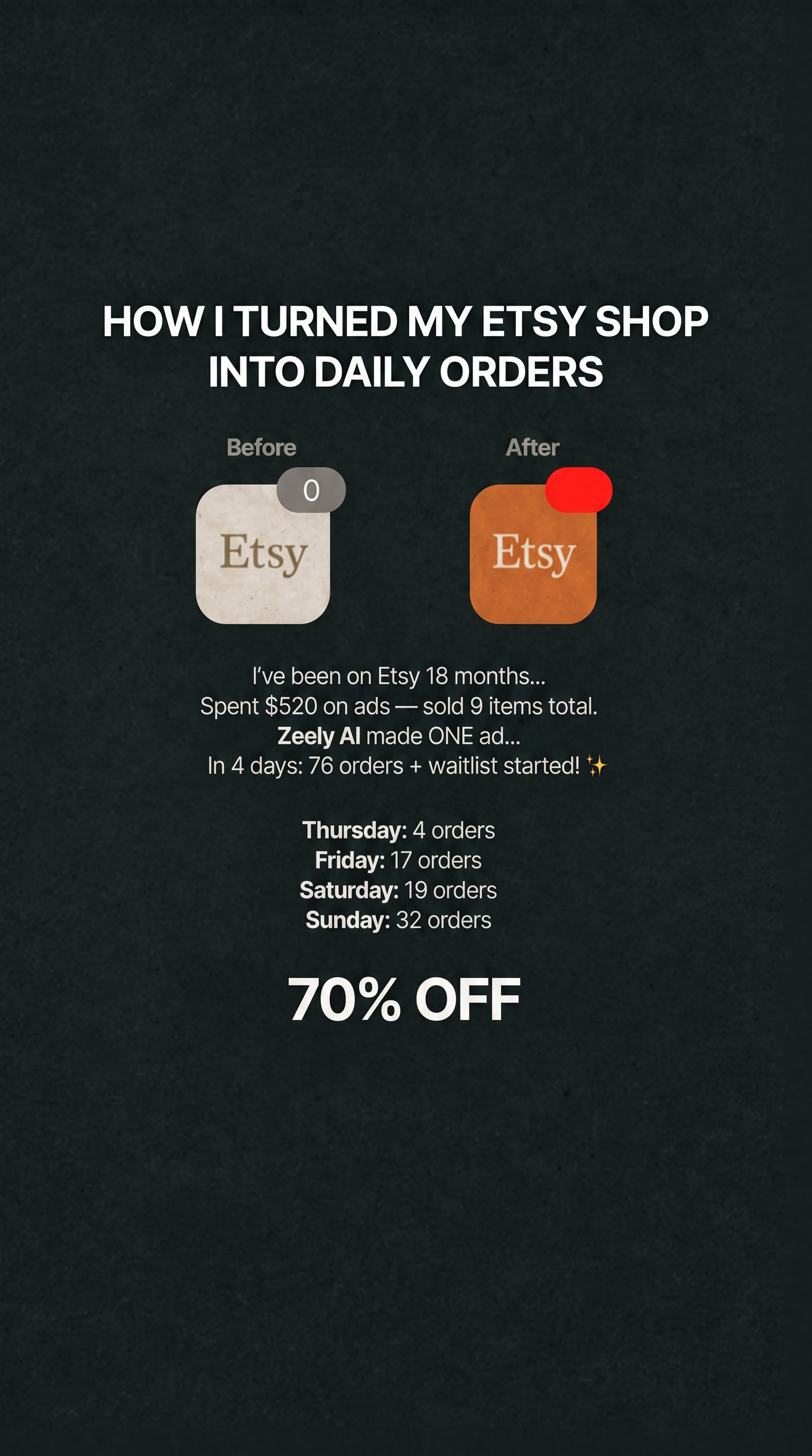 Zeely Facebook ad