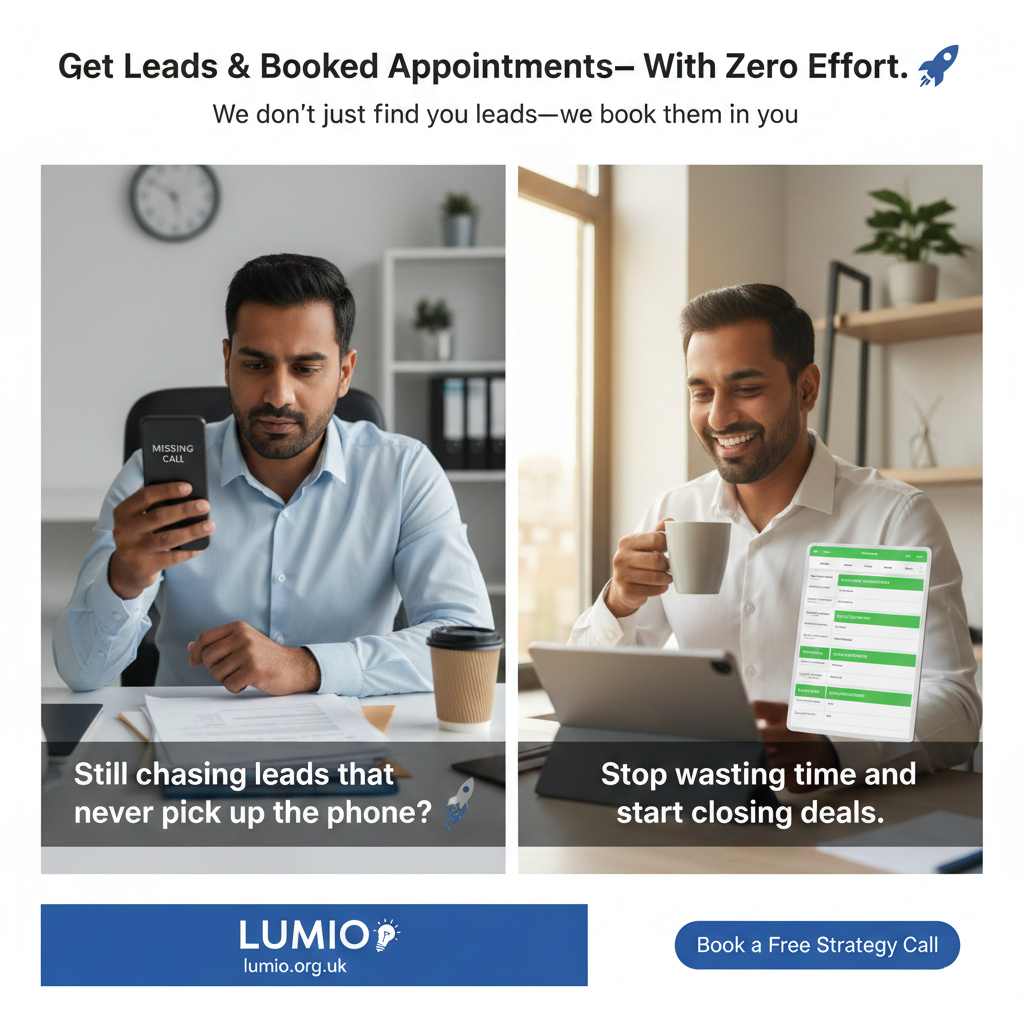 Lumio Facebook ad: Get more customers