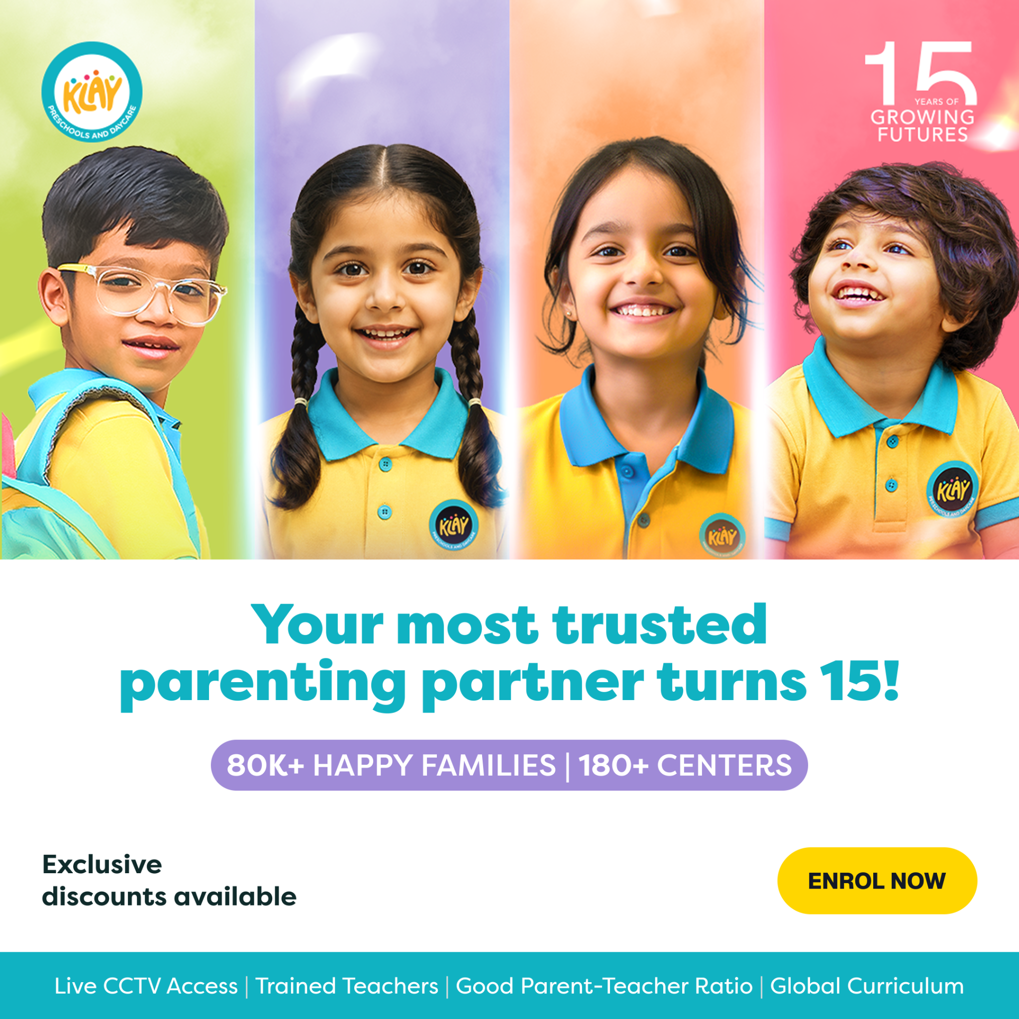 KLAY Preschools and Daycare Facebook ad