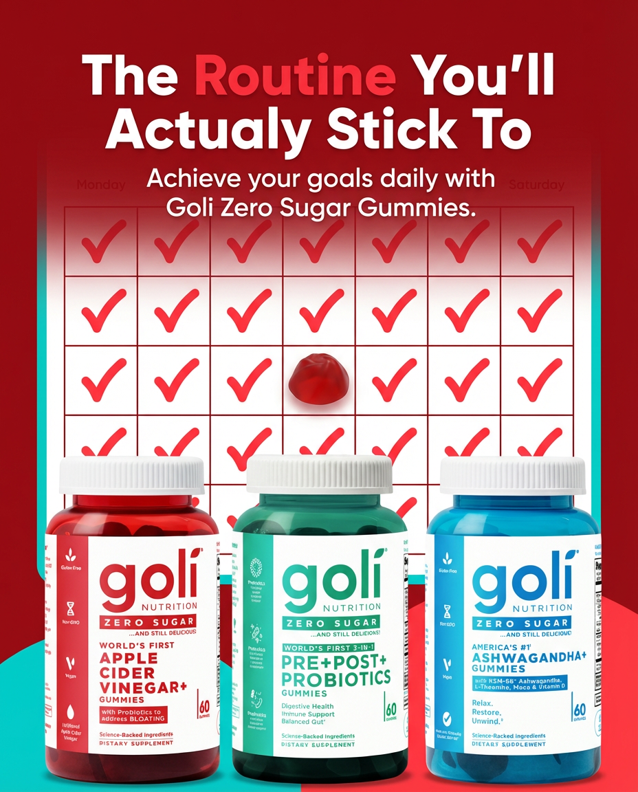 Goli Facebook ad: CODE: NEWYOU2026 - 60% OFF! Buy a Bundle Now! Free Shipping