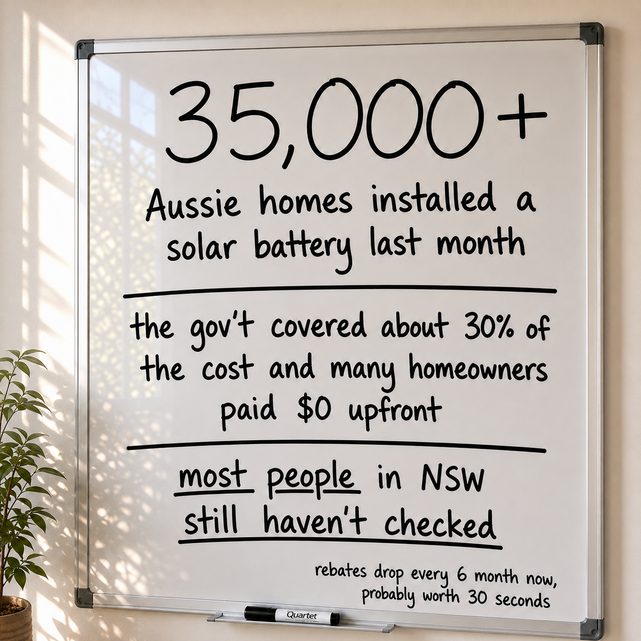 Solar Incentives - New South Wales Facebook ad